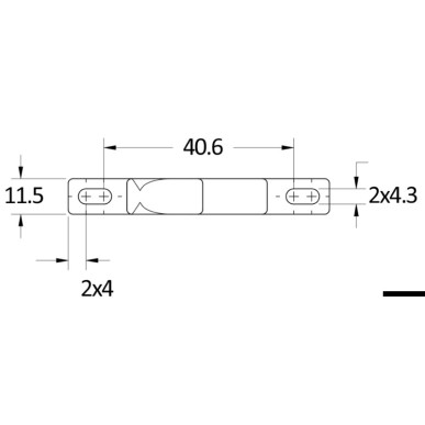 Fermeture poussée + crochet Grabber Ref 38.167.01