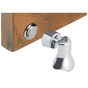 Bloque-porte magnétique laiton chromé | EAN 8033137127335 Ref 38.155.00