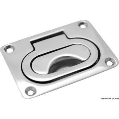 Lèveplancher HeavyDuty AISI316 poli miroir poignée | EAN 8033137004667 Ref 38.141.21