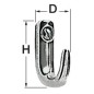 Crochet inox poli 29x32 mm
Crochet inox poli 29x32 mm