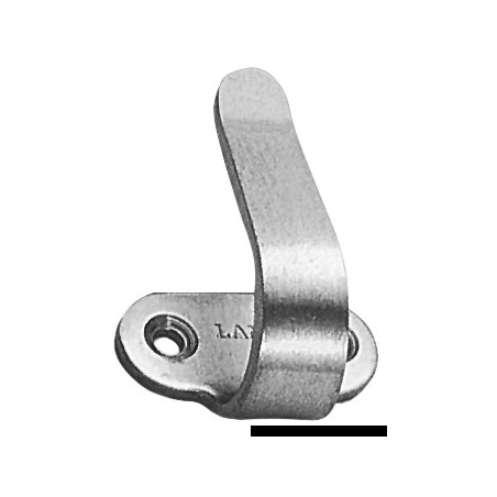Crochet inox poli p. mur 60 mm | EAN 8033137128615 Ref 38.320.01