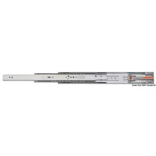 Guide rembourré Soft-close p. tiroirs 404-400 mm | EAN 8033137211935 Ref 38.273.16