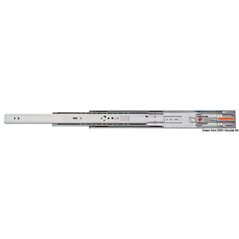 Guide rembourré Soft-close p. tiroirs 404-400 mm
Guide rembourré Soft-close p. tiroirs 404-400 mm
