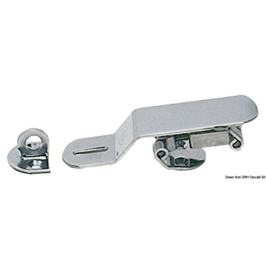 Fermeture coqueron inox poli miroir 110 mm | EAN 8033137009471 Ref 38.209.00