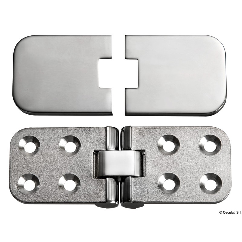 
Charnière rabattable de précision 180° 110x42mm 
