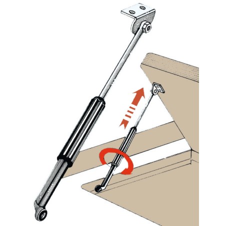 Compas télescopique 220/480 mm | EAN 8033137030772 Ref 38.191.60