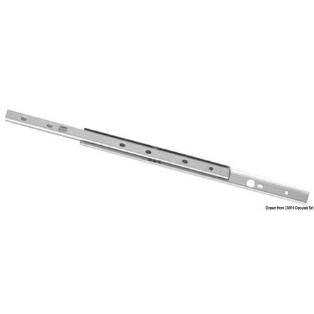 Coulisseau inox 397 mm | EAN 8033137128363 Ref 38.272.16