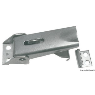 Fermeture levier inox réglable 70x25 mm | EAN 8033137128332 Ref 38.241.00