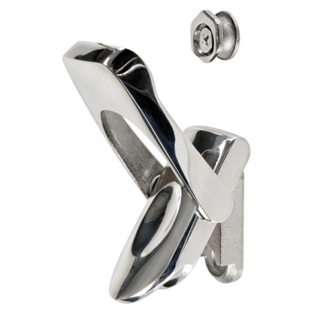 Fermeture levier acier inox 100 x 32 mm | EAN 8033137225215 Ref 38.213.01
