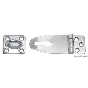 Bloque-coqueron Heavy duty inox poli miroir 33x67 mm | EAN 8033137004834 Ref 38.211.25