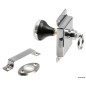 
Serrure WC laiton chromé 95x57 mm 
