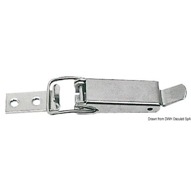 Fermeture levier inox 102mm  Ref 38.203.00