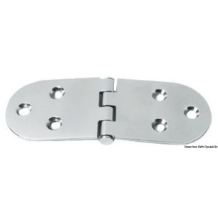 Charnière renversé heavy duty 160x60 mm | EAN 8033137129353 Ref 38.455.03