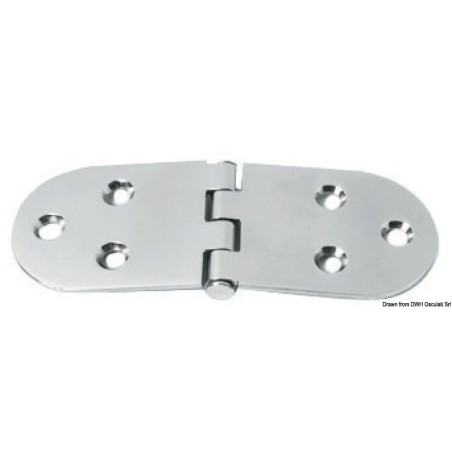 Charnière renversé heavy duty 160x60 mm | EAN 8033137129353 Ref 38.455.03