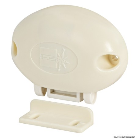 Déclic nylon simple antivibration | EAN 8033137064586 Ref 38.180.02