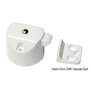 Déclic portes plastique blanc | EAN 8033137127977 Ref 38.185.01