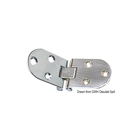 Charnière retournemenr 2 mm 84x30 mm | EAN 8033137004995 Ref 38.440.06