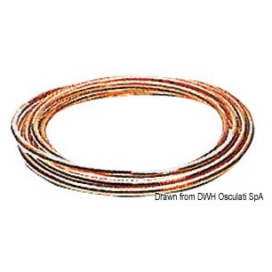 Tuyau cuivre carburant 8x10 mm | EAN 8033137143564 Ref 45.028.10