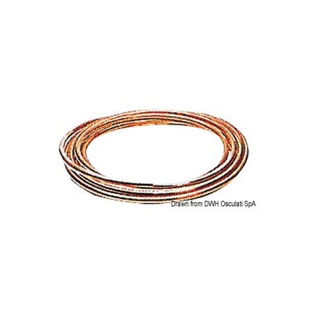 Tuyau cuivre carburant 8x10 mm | EAN 8033137143564 Ref 45.028.10