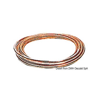 Tuyau cuivre carburant 8x10 mm | EAN 8033137143564 Ref 45.028.10