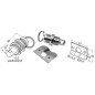 
Fermeture p. coqueron inox 
