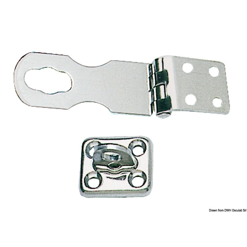 
Bloque coquerons inox 64x29 mm 
