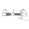 
Compas inox 220 mm C 
