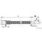 
Compas inox 470 mm A 
