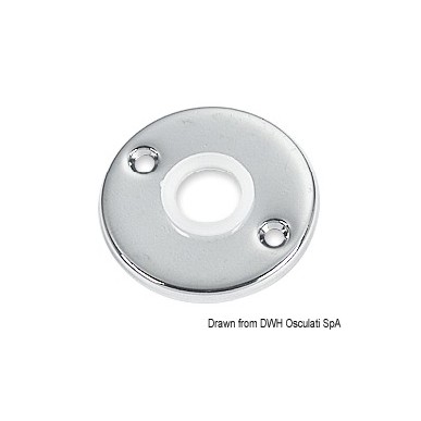 Rosace p. serrure Ø 45 mm trou round  Ref 38.348.11