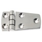 
Charnière saillante AISI316 poli miroir 74x39 mm 
