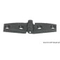 
Charnière nylon reinforcé noir 82x26 mm 
