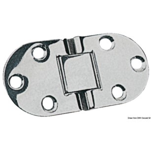 Charnière retournement 76x38 mm | EAN 8033137005374 Ref 38.460.76