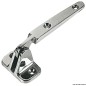 
Charnière écoutille laiton chromé 110x40 mm 
