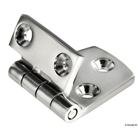 Charnière renversé AISI316 poli miroir 57x38 mm | EAN 8033137212277 Ref 38.831.02
