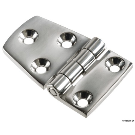 Charnière saillante AISI316 poli miroir 57x38 mm | EAN 8033137129711 Ref 38.831.01