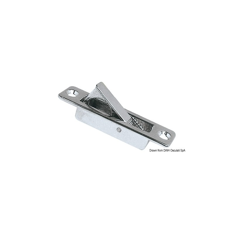 
Lève-plancher escamotable 83x21 mm avec vis 

