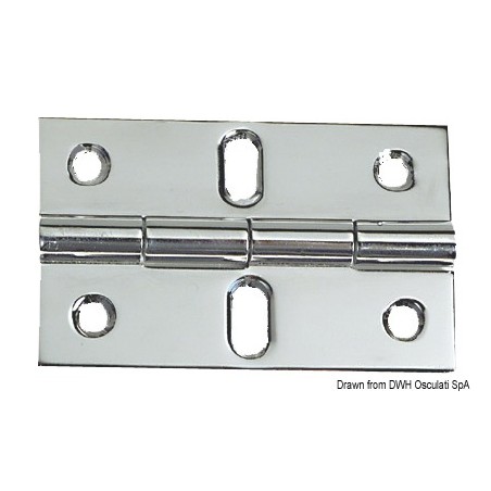 Charnière nœud saillant 80x50 mm | EAN 8033137129537 Ref 38.814.03