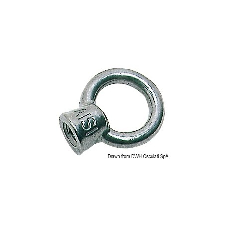 Ecrou œil femelle AISI316 41 mm | EAN 8033137130762 Ref 39.306.10