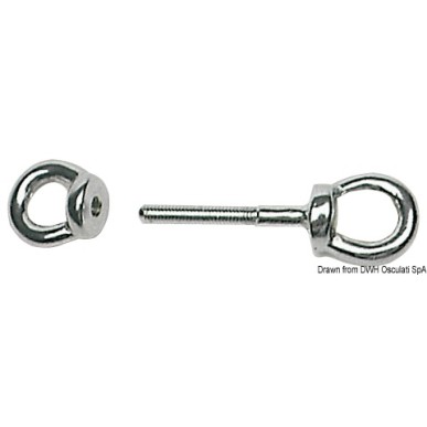 Anneau double inox 10x80 mm | EAN 8033137130632 Ref 39.170.92