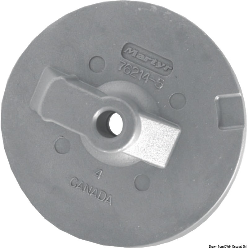 Queue carpe plate aluminium Alpha/Bravo 35/300 HP
Queue carpe plate aluminium Alpha/Bravo 35/300 HP