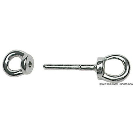 Anneau double inox 8x60 mm | EAN 8033137130625 Ref 39.170.91