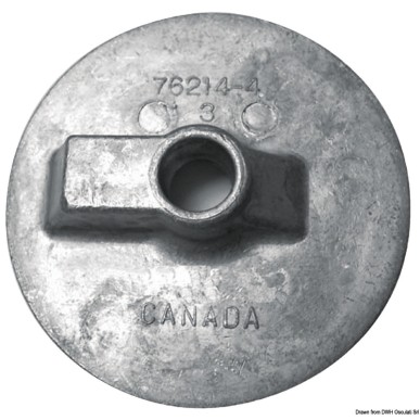 Queue carpe plate zinc Bravo | EAN 8033137138447 Ref 43.423.01