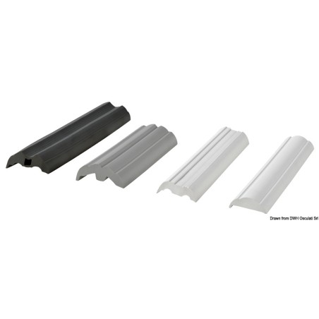 Base PVC blanc p-défense de quai 28 évasé  Ref 44.481.36