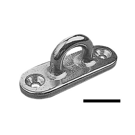 Pontet AISI316 + 2 vis 75 mm | EAN 8033137130557 Ref 39.168.41