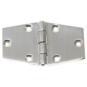 Charnière moulée AISI316 96x56 mm | EAN 8033137129919 Ref 38.923.00