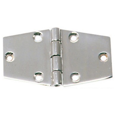 Charnière moulée AISI316 96x56 mm | EAN 8033137129919 Ref 38.923.00