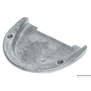 Anode pied magnésium Duo Prop | EAN 8033137139574 Ref 43.554.10