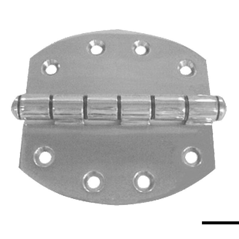 
Mega charnière moulée émoussée 63x63x127 mm 
