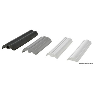 Base PVC blanc p-défense de quai 35 évasé  Ref 44.481.37