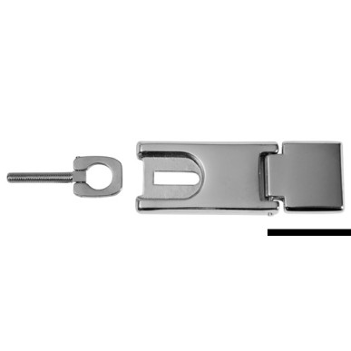 Bloque coqueron laiton chromé 89x32 mm | EAN 8033137016912 Ref 38.982.00